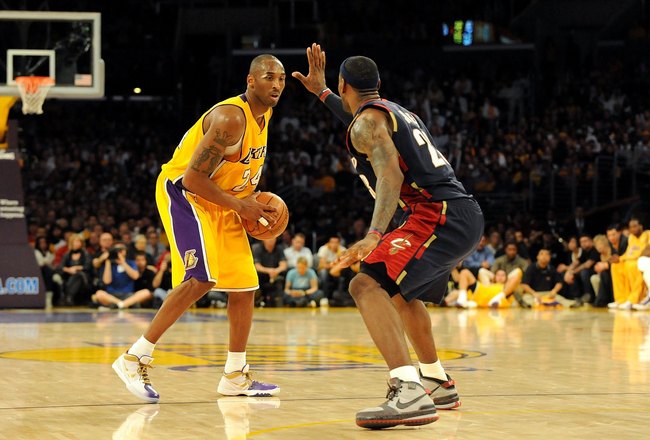 Kobe Bryant and LeBron James