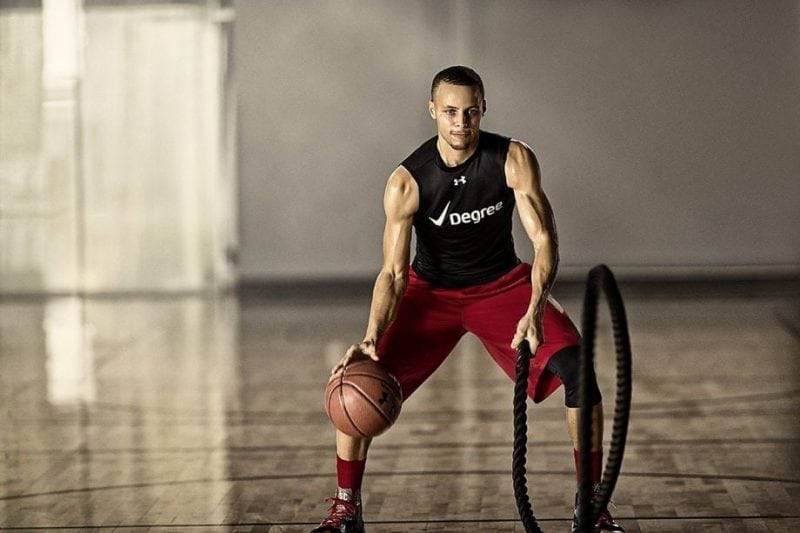 Stephen Curry Basketball Training